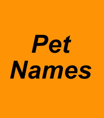 pet-names